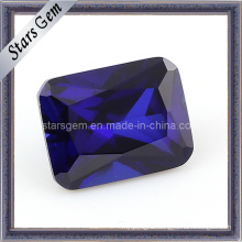 MID Violet Rectangle Shape Octagon Princess Cut CZ Cubic Zirconia